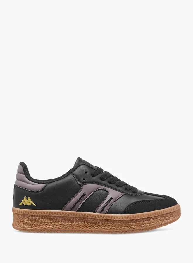 Kappa Women's Panelled Sports Shoes with Lace-Up Closure