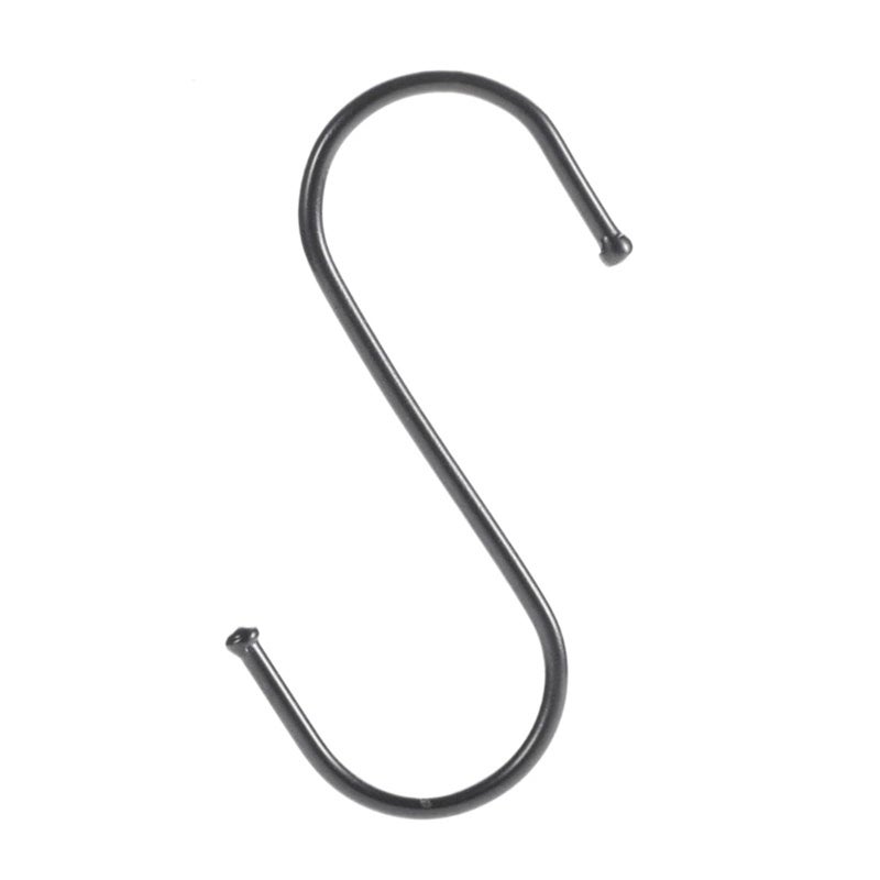 Small S Shaped Metal Hooks 10Pcs Multi Function Kitchen Bathroom Hanger - Image 2