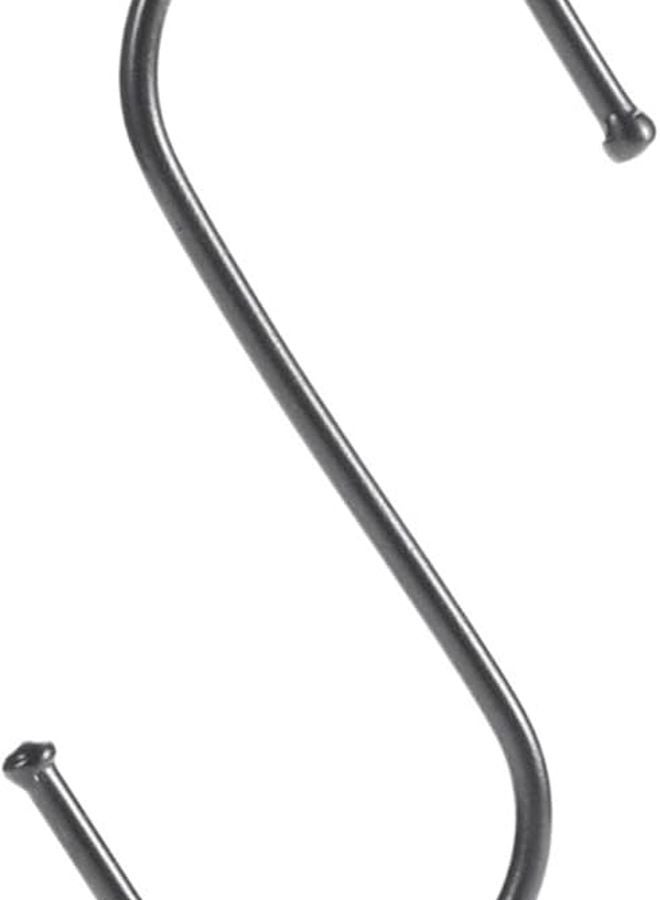 Small S Shaped Metal Hooks 10Pcs Multi Function Kitchen Bathroom Hanger - Image 1