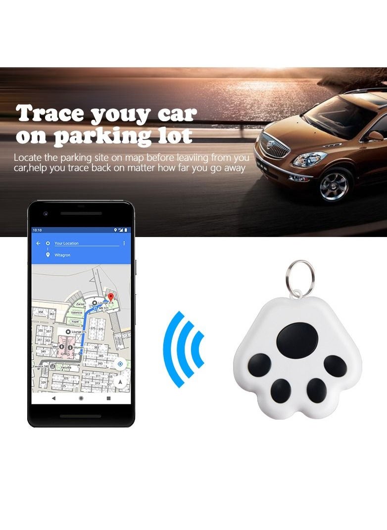 Generic - Altheqa Dog Claw Mini Gps Tracker for Dogs Cat Children Elderly Anti-Lost Device Locator Tracer Pets Collar Key Tracking black - Image 1