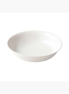 MUJI Porcelain Bowl, Dia. 19 x H 4.5 cm, M, Off White  - Image 1