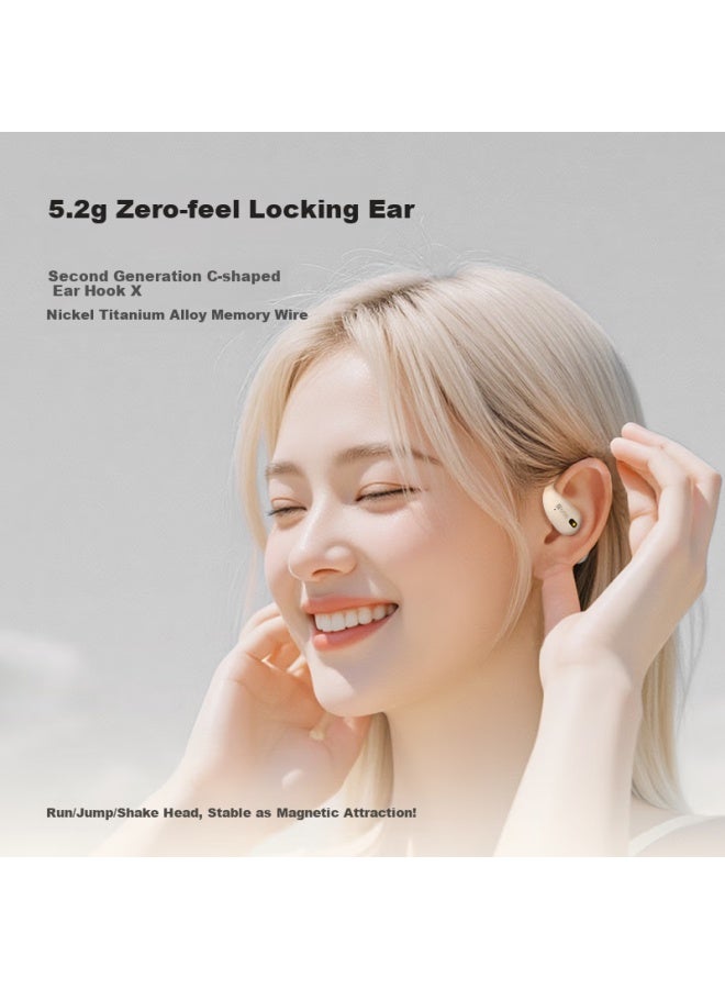 Soaiy Bfb St6pro Open-ear Bluetooth Earphones True Wireless Long Battery Life Non-in-ear Running Music Call Noise Reduction Apple Huawei Xiaomi Universal Black - Image 2