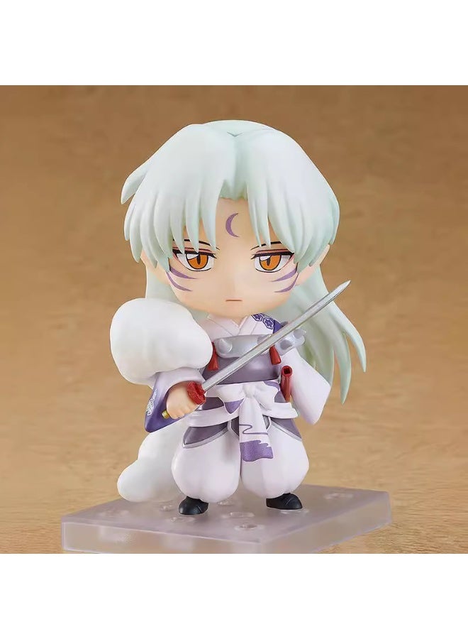 general Inuyasha Seshomaru movable Replacement Face Doll Model decoration desktop Decoration Toy Gift for family and friends - Image 1