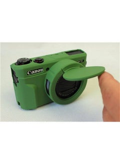 BolinUS G7 X Mark Ii Case Bolinus Fullbody Ultrathin Lightweight Rubber Soft Silicone Case Bag Cover For Canon Powershot G7 X Mark Ii Green  - Image 4