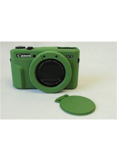 BolinUS G7 X Mark Ii Case Bolinus Fullbody Ultrathin Lightweight Rubber Soft Silicone Case Bag Cover For Canon Powershot G7 X Mark Ii Green  - Image 3