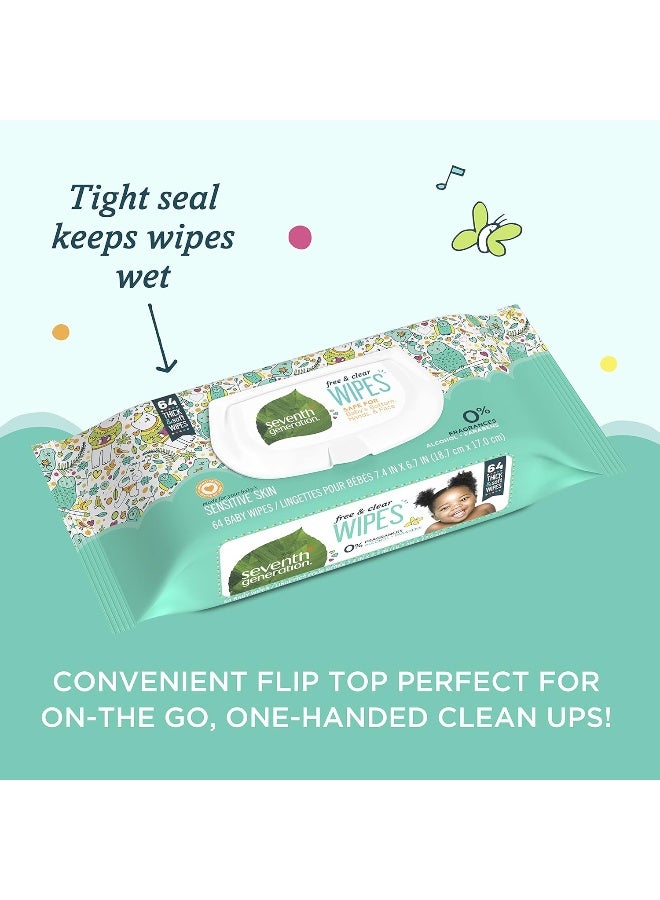 Seventh Generation Sensitive Protection Baby Wipes - Image 3