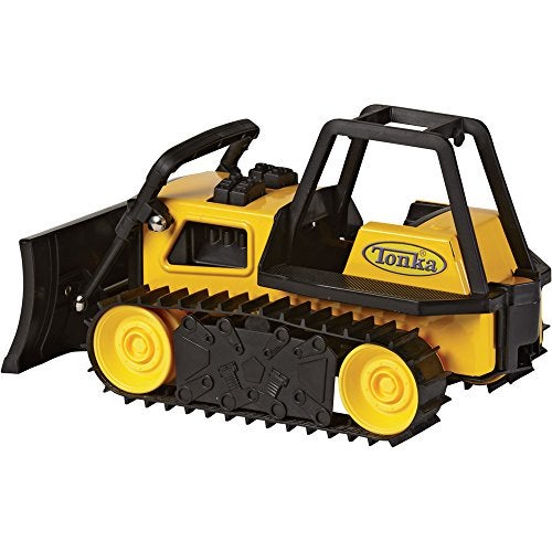 Tonka Steel Bulldozer Vehicle, Yellow - Image 5