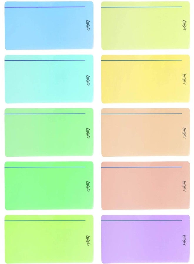 Luigi's SB Education 10 x Dyslexia Reading Tools for kids with Coloured Overlays | Guided reading strips for Dyslexia, Irlen Syndrome, ADHD and Visual Stress | Perfect Reading Trackers for kids - Image 1