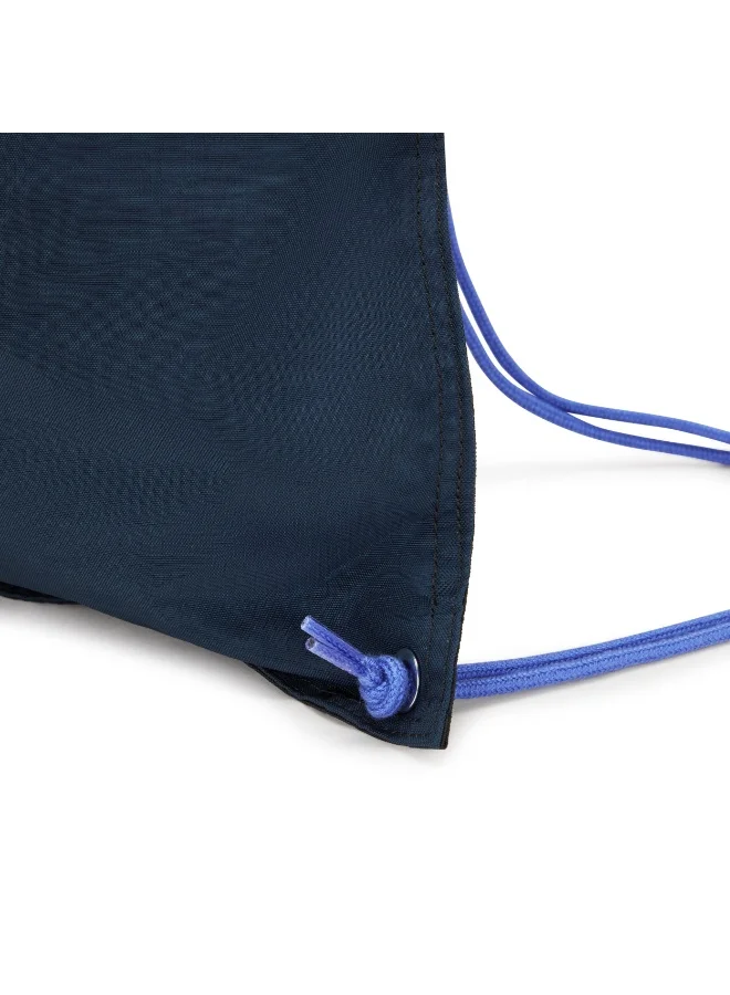 Kipling SuperTaboo Kids Medium School/Gym/Swim/Drawstring Bag, Water Repellent, 15L, 0.24kg - True Block (Mixed Colors)