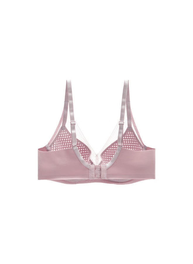 Embry Form Song Yi Same Style Wind Nest Cup Thin Slimming Bra Women's Underwear Ebw0457 Lotus Color Lav 75b - Image 1