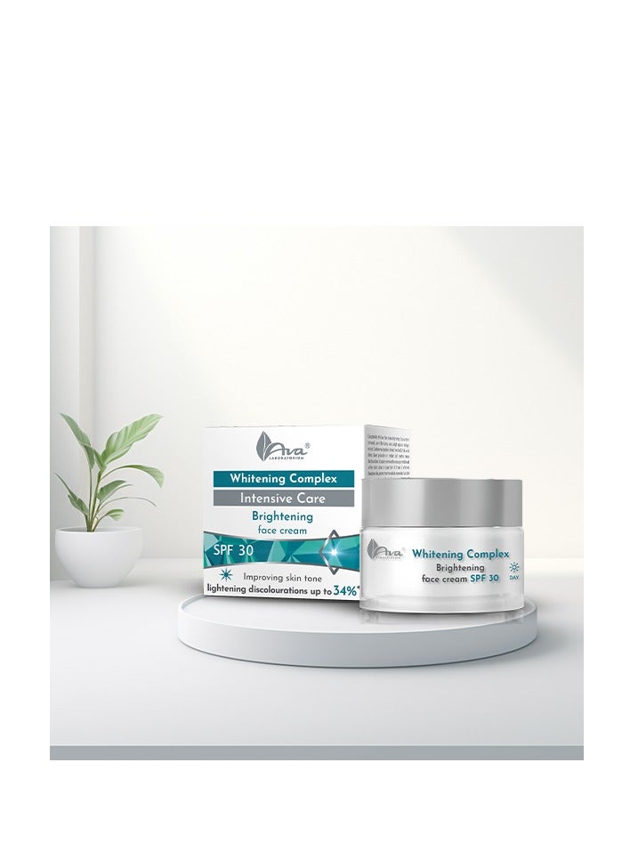 أفا وايتنينج كومبلكس كريم تفتيح الوجه النهاري بمعامل حماية 30 - 50 مل - Image 4