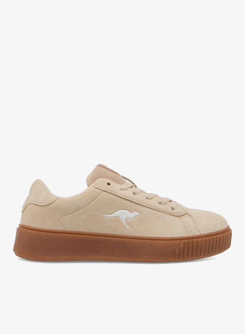 kangaROOS Women's Logo Detail Sports Shoes with Lace-Up Closure