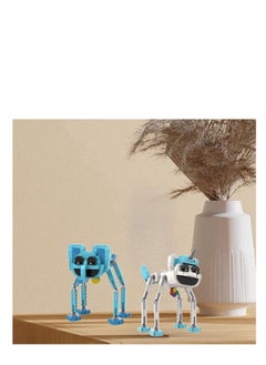XiuWoo New Funny Smiling Critters Building Block Set Smiling Critters Toys,Game Model Toys Ideas Collectible Building Bricks Birthday Gift For Kids 8pcs set  - Image 3