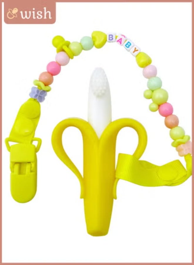 Wish Baby Pacifier Clip Pacifier Holder Clip with Convenient Hook Loop - Image 2