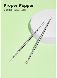 Dual-Tip Pimple Popper - Proper Popper | Blackhead Remover Tool, Pimple Popper, Comedone Extractor, 2-In-1 Stainless Steel Lancet, 1 Ea - pzsku/ZF944875A3CA8CC6E87CCZ/45/_/1734182929/421ca634-4469-4895-9c58-273801a94f1f