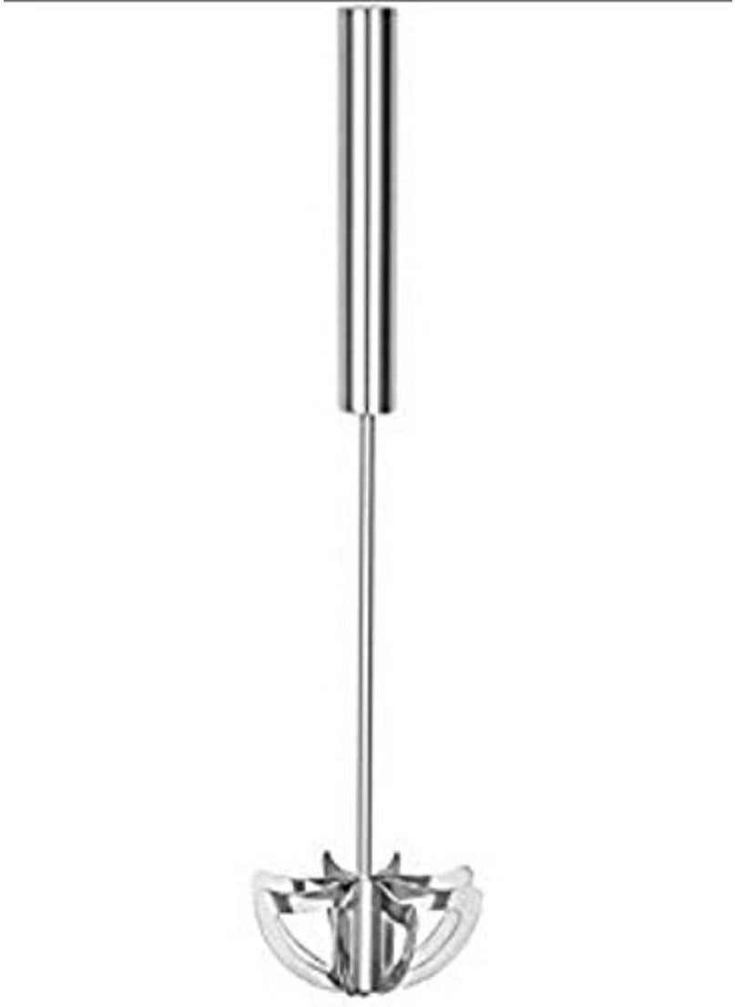 Primelife Primelife Stainless Steel Spring Mixi Egg Lassi Butter Milk Maker Mixer Hand Blender Steel Mixi  - Image 2