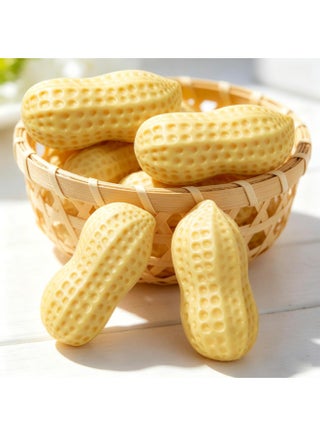 Peanut Squishy, Banana Squishy, 2026 New Slow Rising Stress Relief, Realistic Shaped Squeezes Balls, Adult Office Soft Cute Fruit Anxiety Relief Dough Decompression Gift (2pc) - view 3