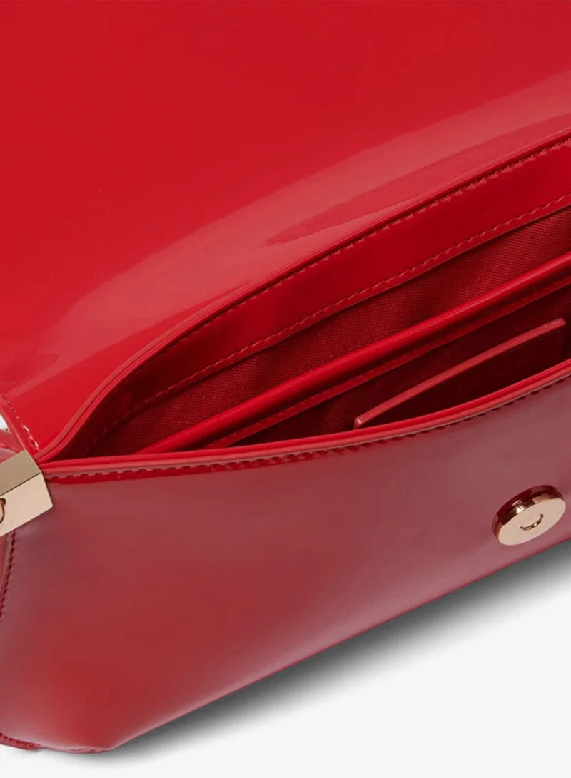 Forever New  SHILOH Glossy Shoulder Bag for Women | Best Price UAE