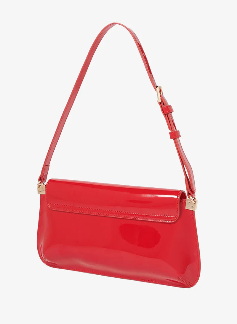 Forever New  SHILOH Glossy Shoulder Bag for Women | Best Price UAE