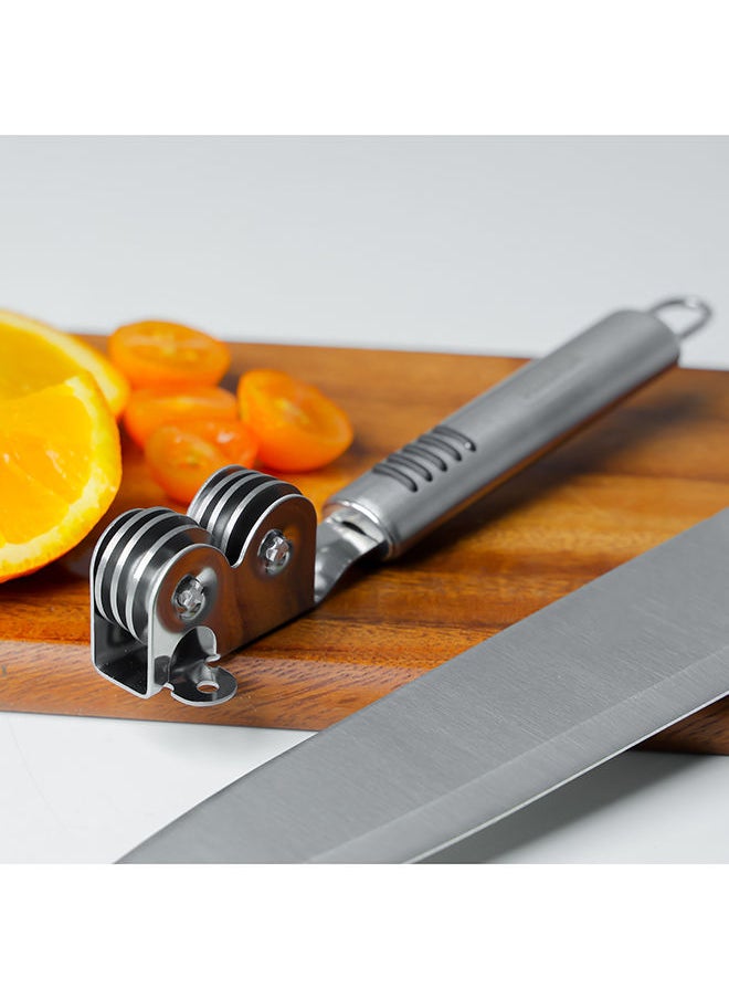 DELCASA DELCASA Sharpener Stainless Steel with TRP Handle DC2500  - Image 5