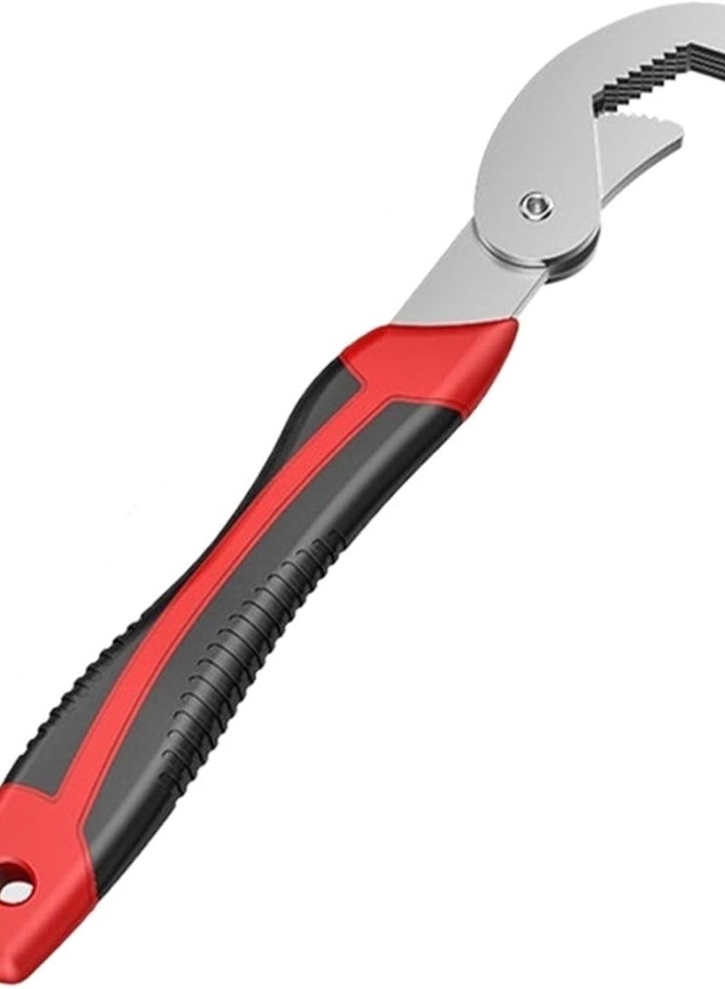 GGOOT Adjustable Wrench Tool Set Multifunctional Large Opening Double-Ended Pipe Live Mouth Pliers Wrench Hardware Hand Tool (Size : Large)  - Image 1