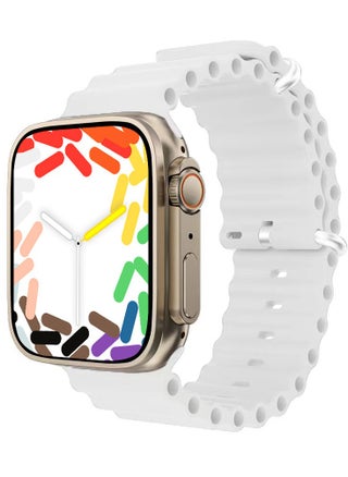 X11 Ultra 2 GS Smart Watch, 2.1" Large Display Voice Assistance Smart Watch, 150mah Battery Bluetooth Smart Watch With Multi Sports Mode, Wireless Charging Full Touch Wrist Watch, (White) - pzsku/ZF944BFEA8FCF580F5F53Z/45/_/1709214212/6abe3018-8c78-4f8e-a83d-bcde561d1fe9