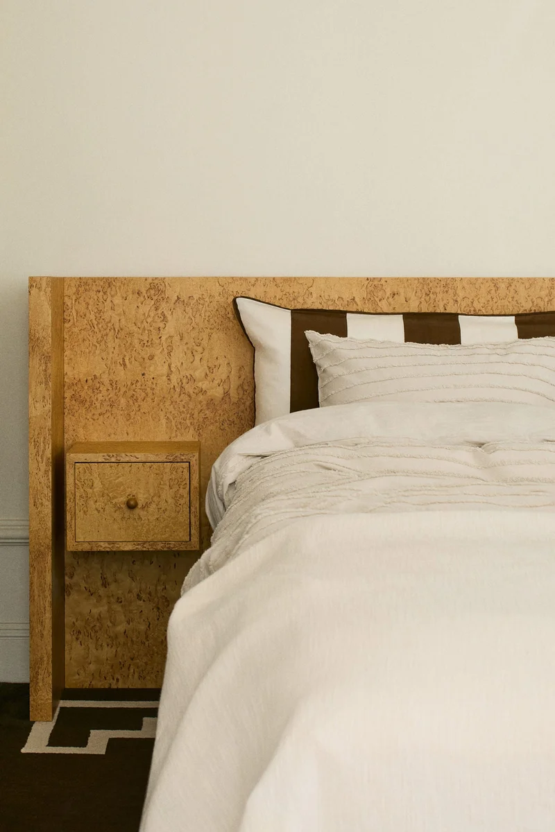 اتش اند ام طقم غطاء لحاف مزدوجكينغ مبطن