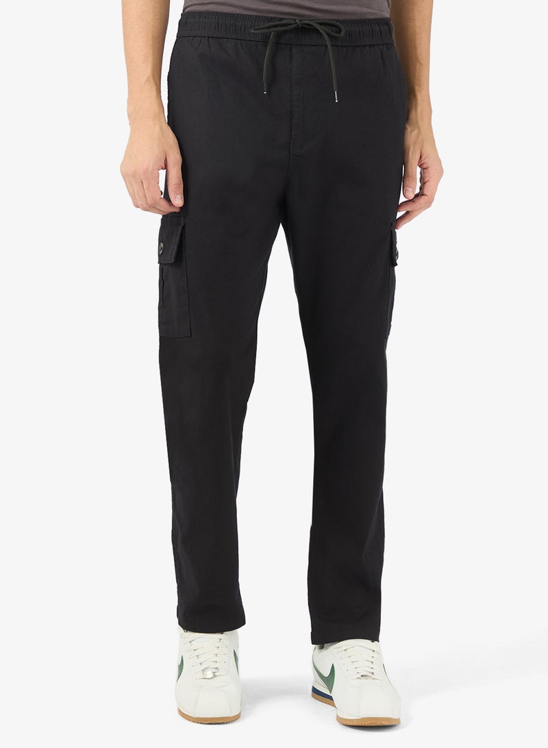 سفنتي فايف بنطلون كارجو بقصة ضيقة - Image 1