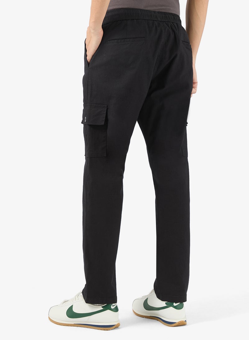 سفنتي فايف بنطلون كارجو بقصة ضيقة - Image 3