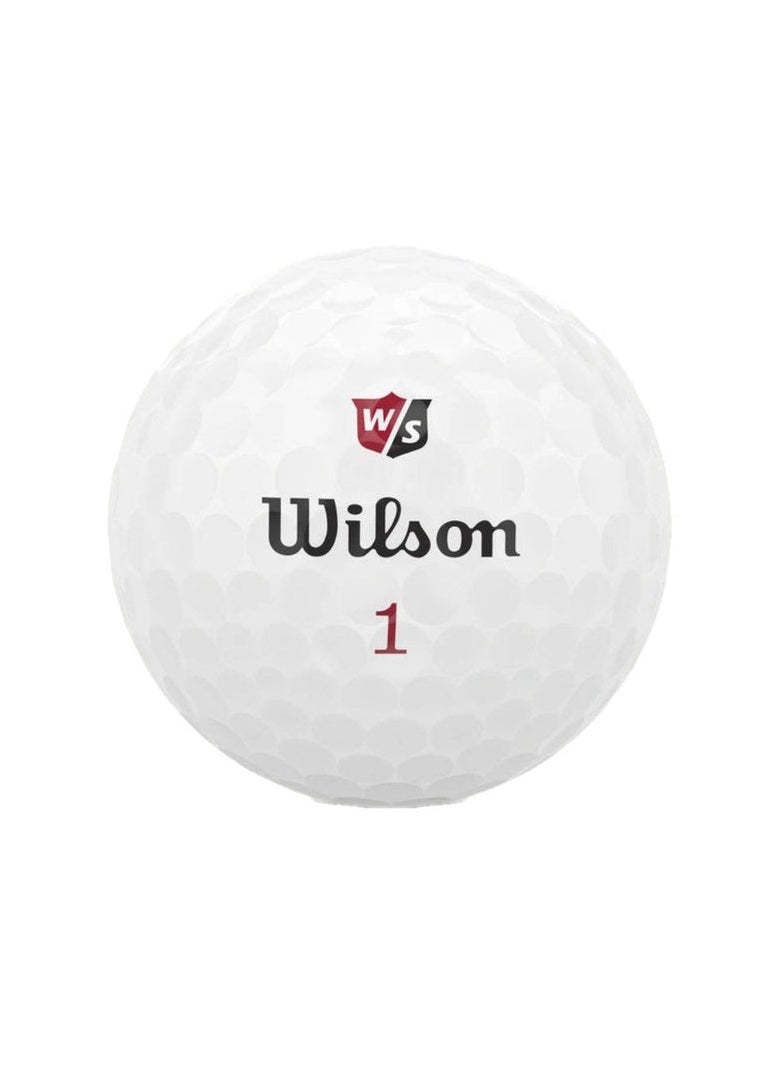 Wilson Duo Soft White Golf Balls (12-Pack) – Ultra-Soft, Low Compression Golf Balls for Maximum Distance & Control – Ideal for All Skill Levels  - Image 2