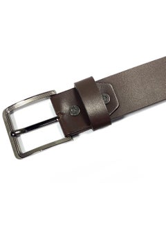 Classic Milano Classic Milano Genuine Leather Belt Men - Semi-Casual Men's Belts & Party Wear Belt, Casual Outfits, Gifts - Black & Brown Men’s Leather Belt for Men  - Image 3
