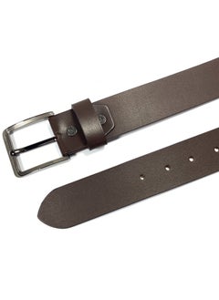 Classic Milano Classic Milano Genuine Leather Belt Men - Semi-Casual Men's Belts & Party Wear Belt, Casual Outfits, Gifts - Black & Brown Men’s Leather Belt for Men  - Image 2