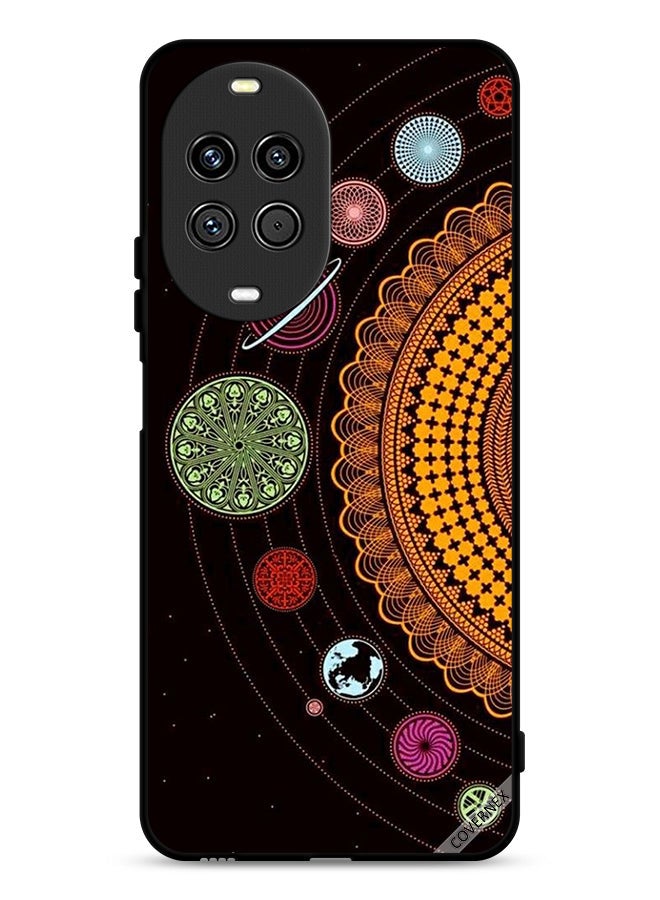 Covernex Huawei nova 14 Pro 5G Protective Case Cover Mandala Solar System Art