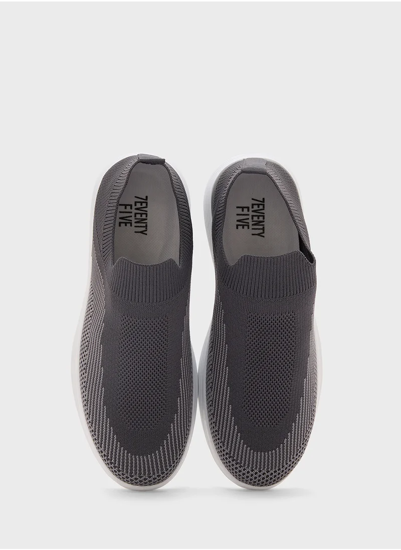 Seventy Five Knitted Casual Slip Ons