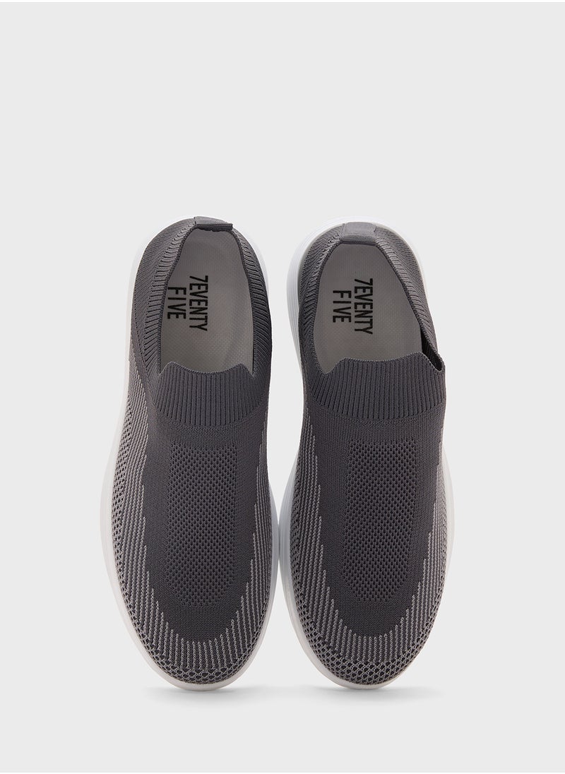 Seventy Five Knitted Casual Slip Ons  - Image 4