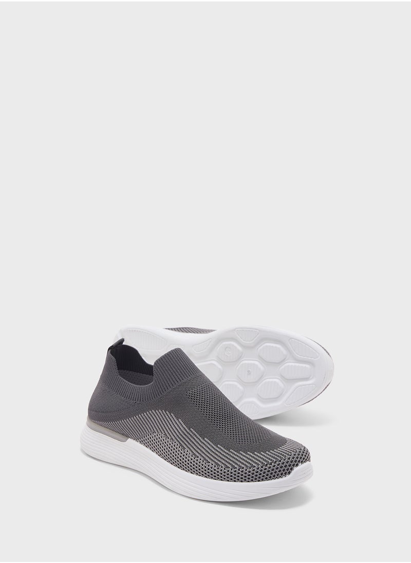 Seventy Five Knitted Casual Slip Ons  - Image 3