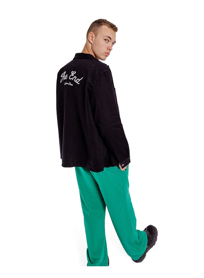 In Your Shoe Black Overshirt Jacket - Image 3