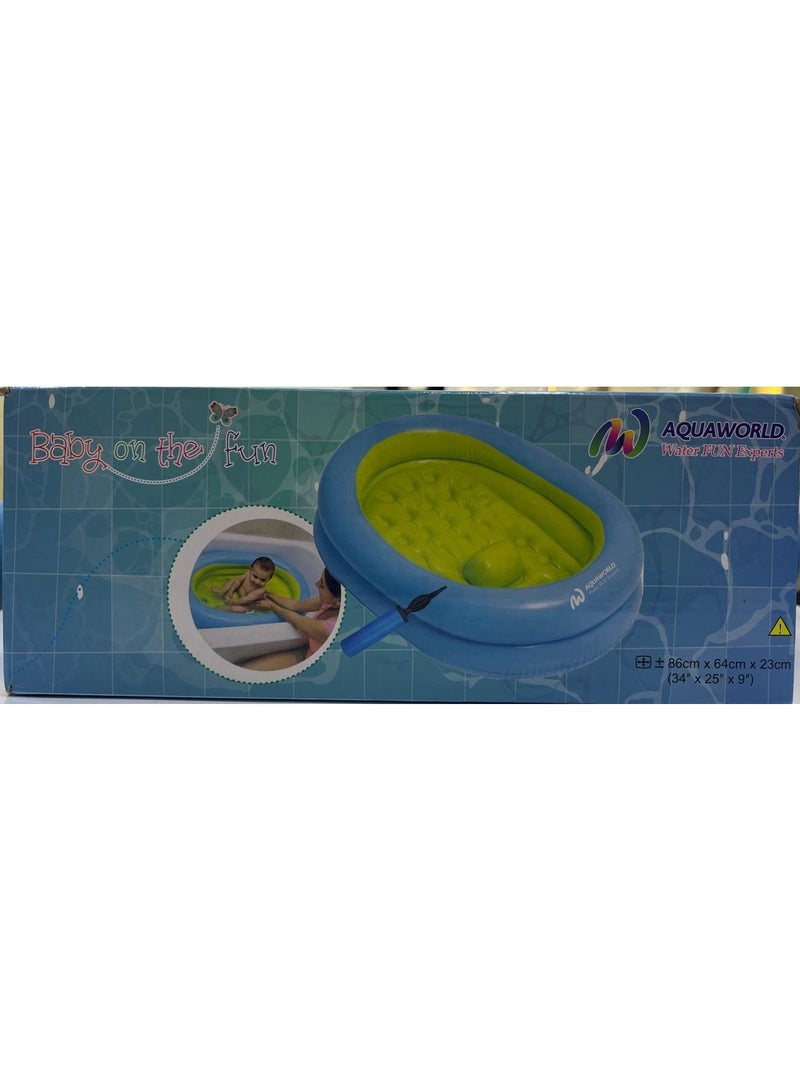 حوض استحمام قابل للنفخ للأطفال من Aquaworld Water FUN Experts  - Image 2