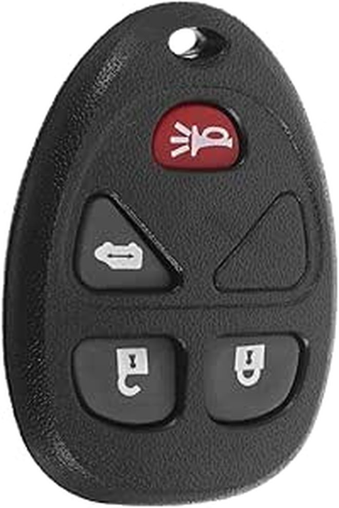 Car Key Fob Protective Shell Cover Replacement With Button Pad - Image 1