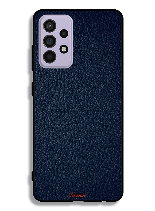 Tolwak Samsung Galaxy A52 4G Protective Case Cover Leather Pattern - Image 1