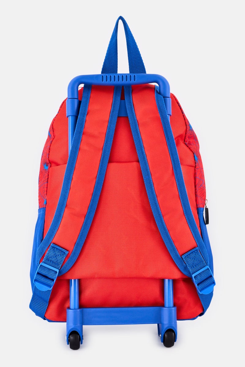 MARVEL مجموعة حقيبة ظهر بعجلات 3 في 1 سبايدرمان للأولاد، متعددة الألوان - Image 2