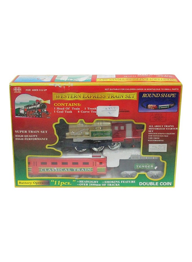 11-Piece Western Express Train Set