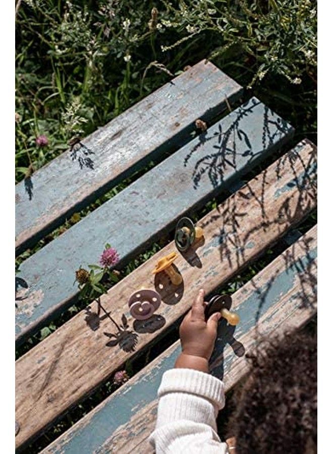 BIBS Pacifiers ; Natural Rubber Baby Pacifier ; Set Of 2 Bpafree Soothers ; Made In Denmark ; Island Sea ; Size 06 Months - Image 5