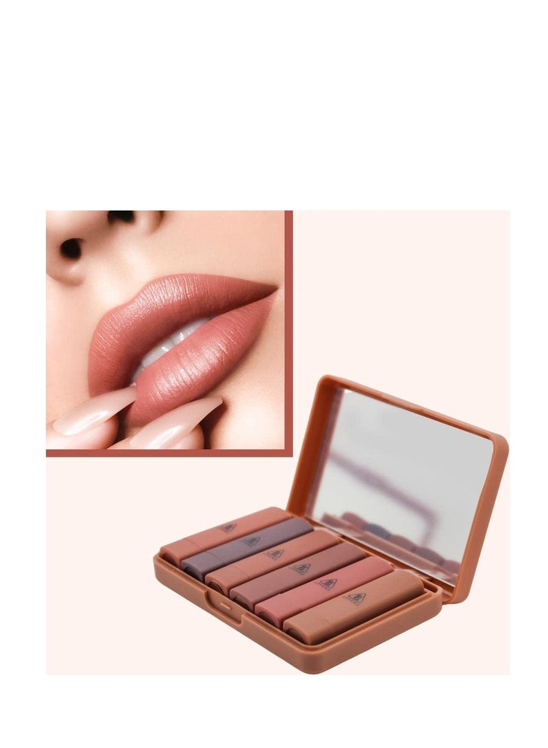 HASAYA GIRL Matte Lipstick Set – 6 Colors - Image 1