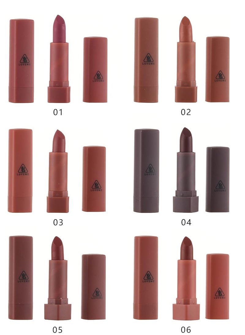HASAYA GIRL Matte Lipstick Set – 6 Colors - Image 2