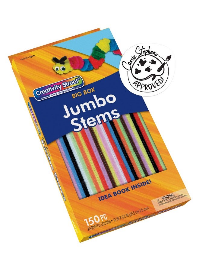 Chenille Kraft Creativity Street Big Box Of Chenille Stems 150Count Colors May Vary (Ac5547) - Image 1
