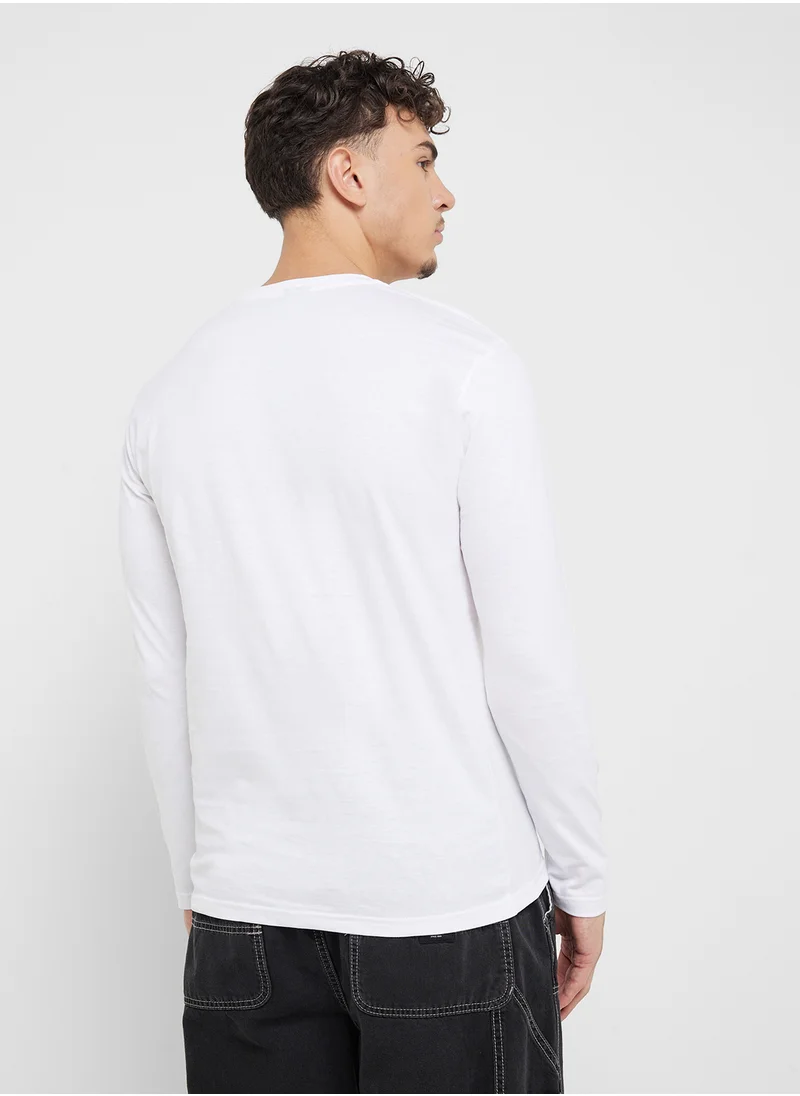 Seventy Five Basics Graphic Long Sleeve T-Shirt