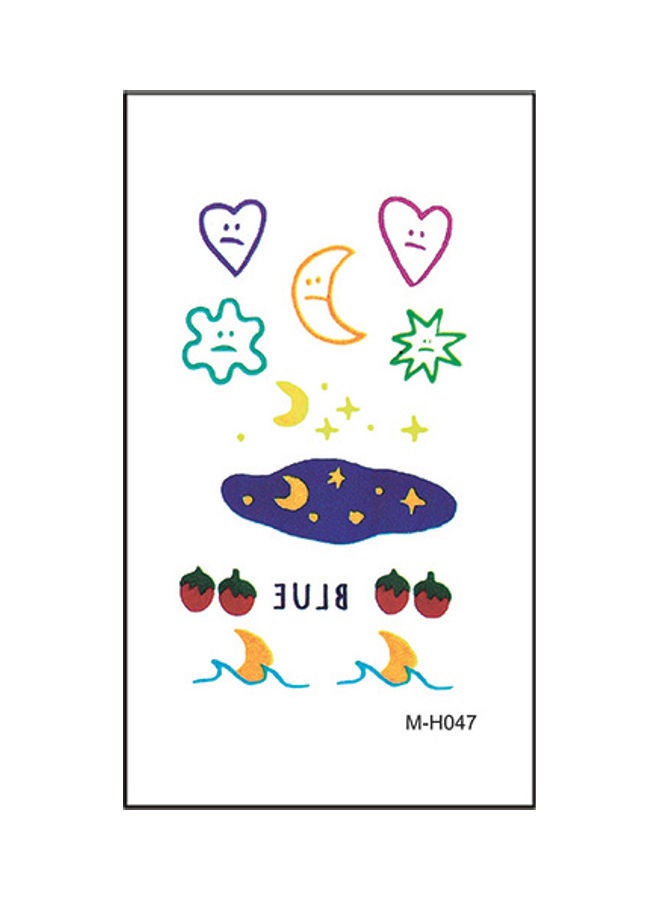 نيبمينينت ملصق تاتو مؤقت عصري مقاوم للماء متعدد الألوان - Image 1