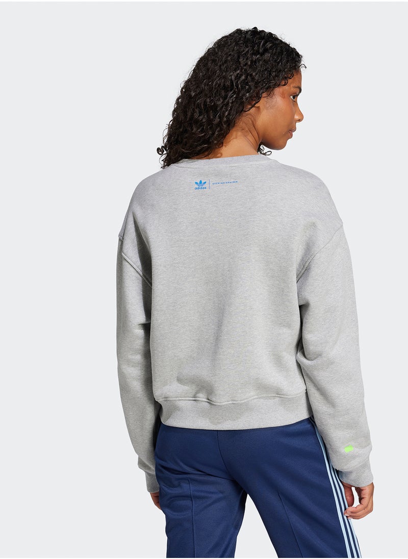 adidas Originals Ksenia Label Sweatshirt  - Image 2