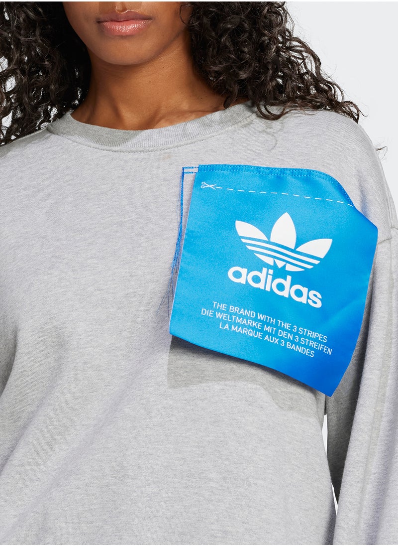 adidas Originals Ksenia Label Sweatshirt  - Image 3